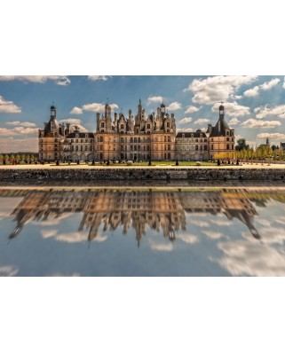 Puzzle 1000 piese Bluebird Puzzle - Château de Chambord, France (Bluebird-Puzzle-F-90140)