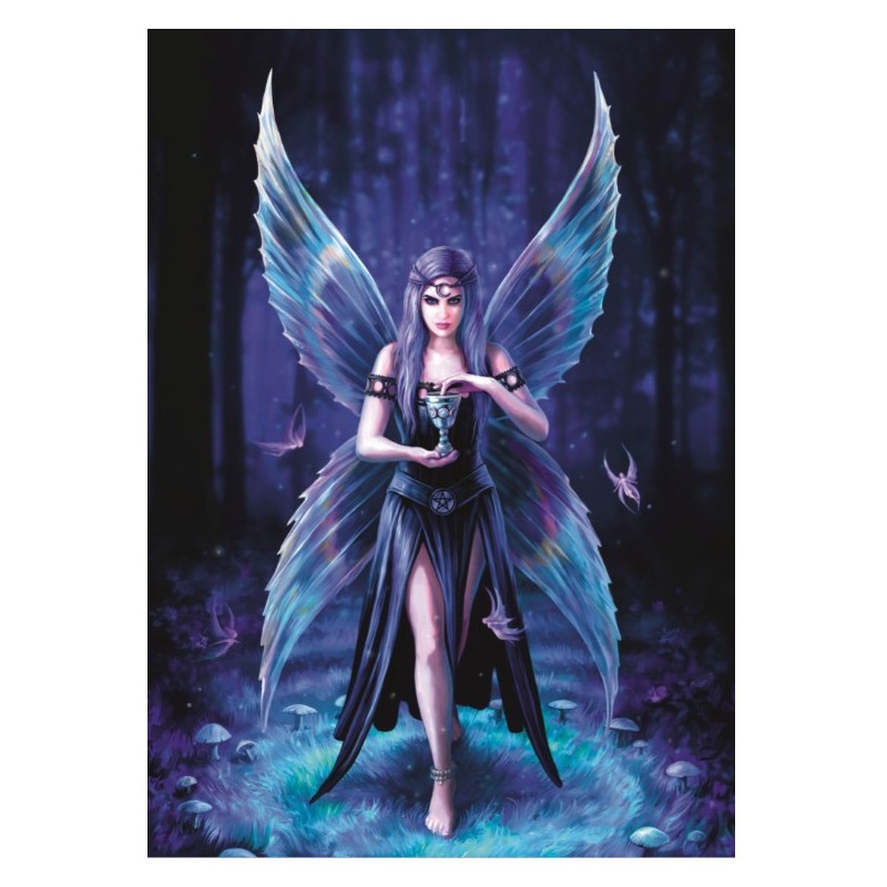 Puzzle 1000 piese Bluebird Puzzle - Anne Stokes: Enchantment (Bluebird-Puzzle-F-90253)