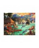 Puzzle 1500 piese Bluebird Puzzle - Chuck Pinson: Island Life (Bluebird-Puzzle-F-90346)