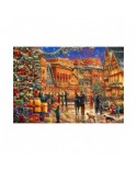 Puzzle 1000 piese Bluebird Puzzle - Chuck Pinson: Christmas at the Town Square (Bluebird-Puzzle-F-90349)