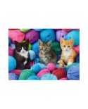 Puzzle 300 piese Castorland - Kittens in Yarn Store (Castorland-030477)