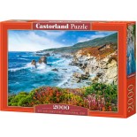 Puzzle 2000 piese Castorland - Big Sur Coastline, Californie, USA (Castorland-200856)