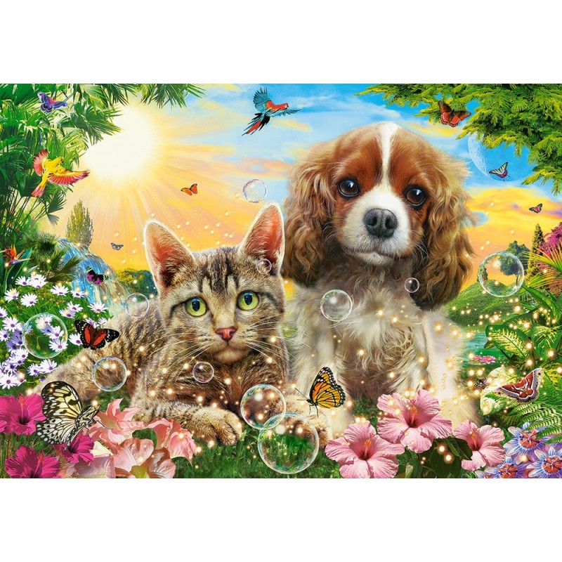 Puzzle 500 piese Castorland - Best Pals (Castorland-53728)