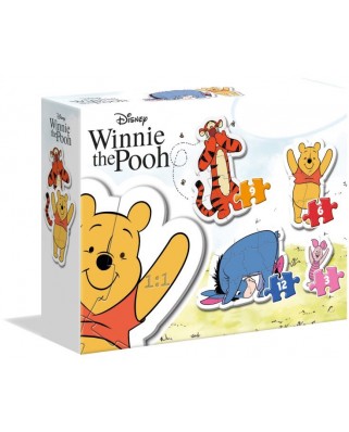 Puzzle 3/6/9/12 piese Clementoni - My First Puzzle - Winnie The Pooh (Clementoni-20820)