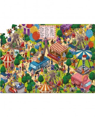 Puzzle 300 piese Clementoni - MiXtery Puzzle - Catch The Thief (Clementoni-21715)