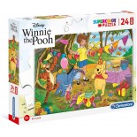 Puzzle 24 piese XXL Clementoni - Winnie The Pooh (Clementoni-24201)
