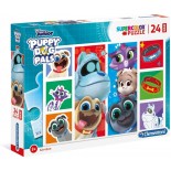 Puzzle 24 piese XXL Clementoni - Puppy Dog Pals (Clementoni-24207)