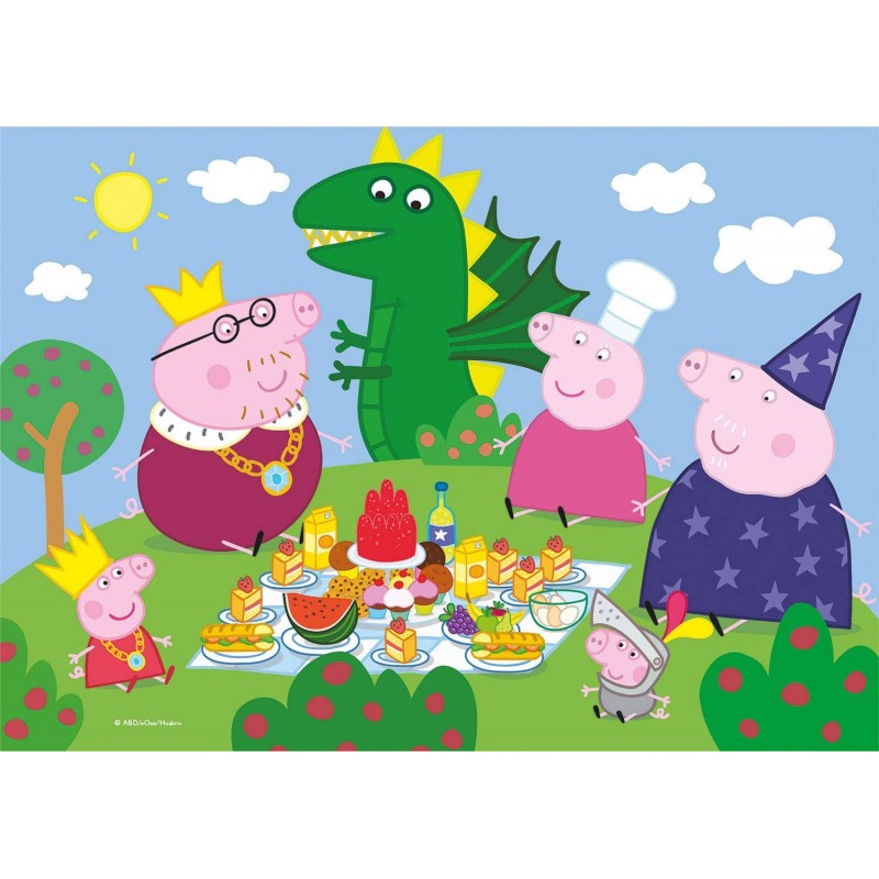 Puzzle 2x20 piese Clementoni - Peppa...