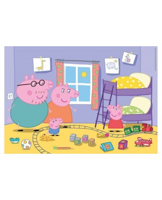 Puzzle 60 piese XXL Clementoni - Peppa Pig (Clementoni-26438)