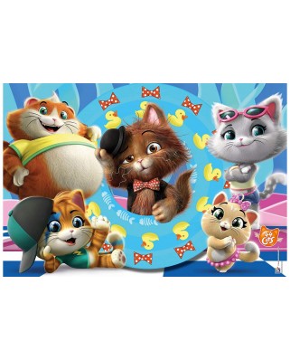 Puzzle 60 piese XXL Clementoni - 44 Cats (Clementoni-26441)