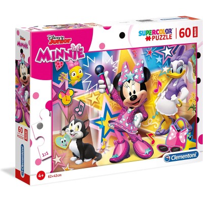 Puzzle 60 piese XXL Clementoni - Minnie (Clementoni-26443) 2