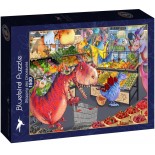 Puzzle 1500 piese Bluebird - Francois Ruyer:Shopping Des Dinosaures (Bluebird-Puzzle-F-90471)