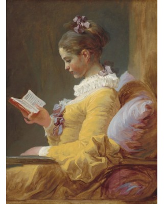 Puzzle 2000 piese Grafika - Jean-Honore Fragonard: A Young Girl Reading, 1770 (Grafika-F-30146)