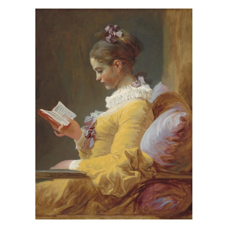 Puzzle 2000 piese Grafika - Jean-Honore Fragonard: A Young Girl Reading, 1770 (Grafika-F-30146)