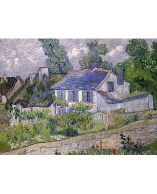 Puzzle 2000 piese Grafika - Vincent Van Gogh: Maison a Auvers, 1890 (Grafika-F-30171)