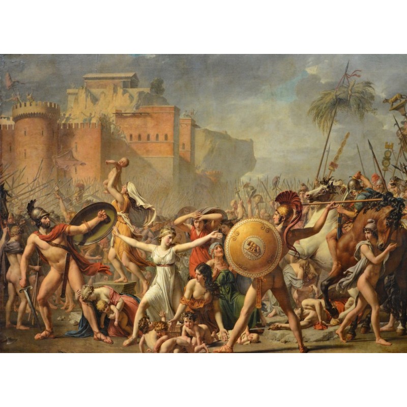 Puzzle 2000 piese Grafika - Jacques-Louis David: The Intervention of the Sabine Women, 1799 (Grafika-F-30310)