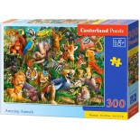 Puzzle 300 piese Castorland - Amazing Animals (Castorland-030491)