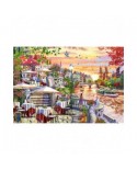 Puzzle 1000 piese Castorland - Romantic City Sunset (Castorland-104956)