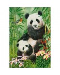 Puzzle 1000 piese Castorland - Panda Brunch (Castorland-104987)