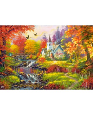 Puzzle 1000 piese Castorland - Autumn Vibes (Castorland-104994)