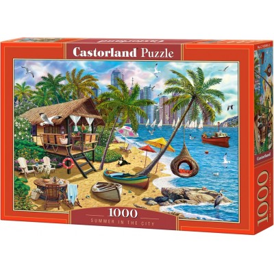 Puzzle 1000 piese Castorland - Summer in the city... 2