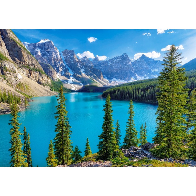 Puzzle 500 piese Castorland - Spring at Moraine Lake, Canada (Castorland-53810)