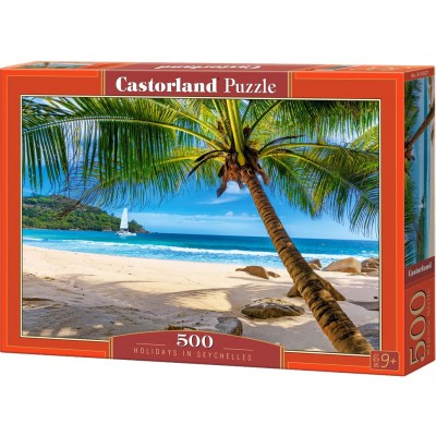 Puzzle 500 piese Castorland - Holidays In Seychelles... 2