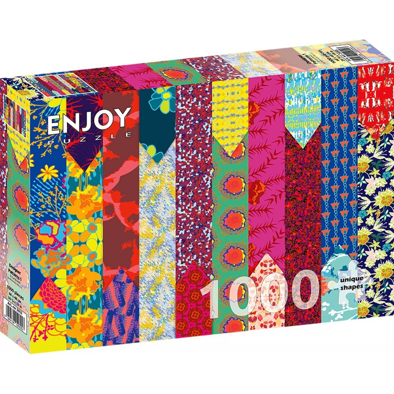 Puzzle 1000 piese ENJOY - Designer Patterns 1 (Enjoy-2055)