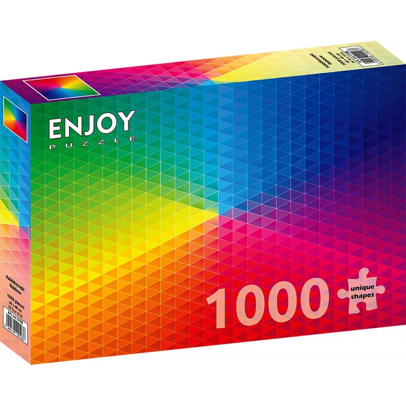 Puzzle 1000 piese ENJOY - Kaleidoscopic Rainbow (Enjoy-2108)