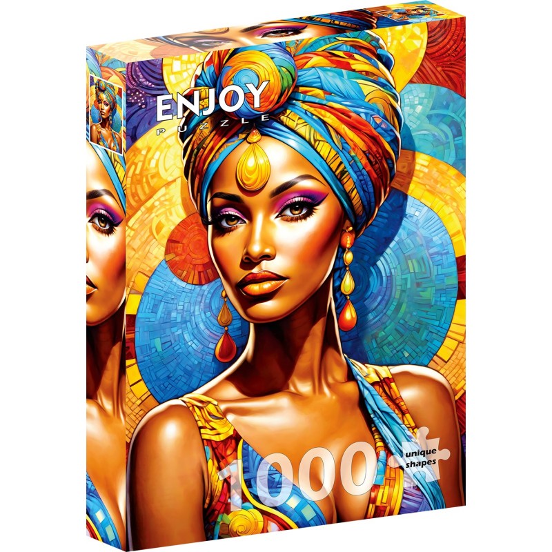 Puzzle 1000 piese ENJOY - African Beauty (Enjoy-2139)