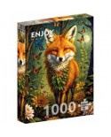 Puzzle 1000 piese ENJOY - Enchanted Fox (Enjoy-2162)