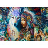 Puzzle 1000 piese ENJOY - Native Princess (Enjoy-2187)