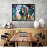 Puzzle 1000 piese ENJOY - Native Princess (Enjoy-2187)