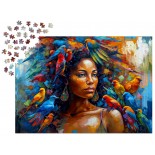 Puzzle 1000 piese ENJOY - Feathery Queen (Enjoy-2190)