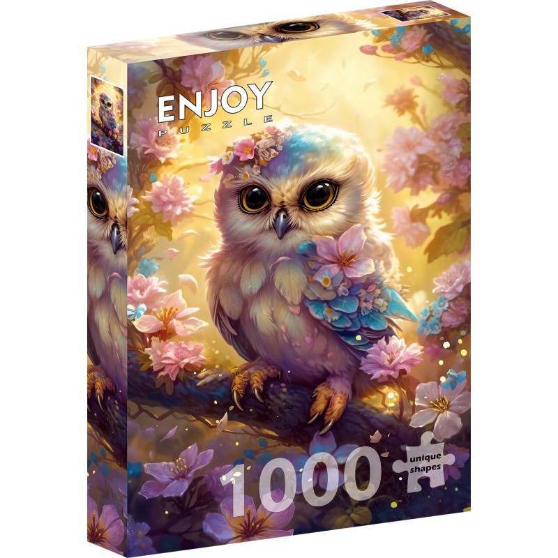 Puzzle 1000 piese ENJOY - Gentle Owl (Enjoy-2213)