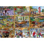 Puzzle 1000 piese Alipson - For All Seasons (Alipson-Puzzle-F-50026)