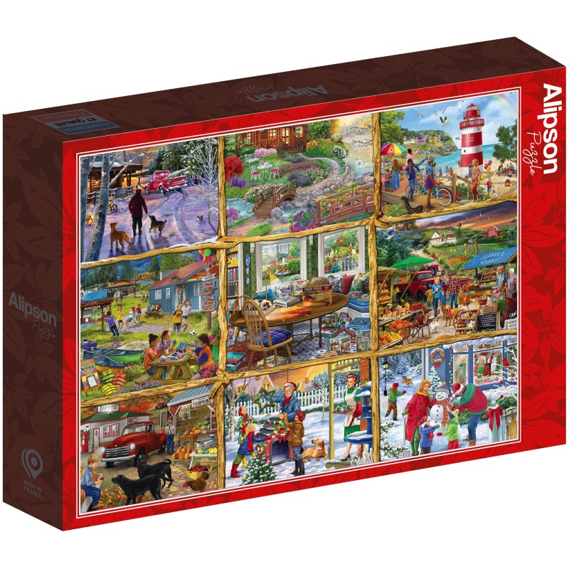Puzzle 1000 piese Alipson - For All...