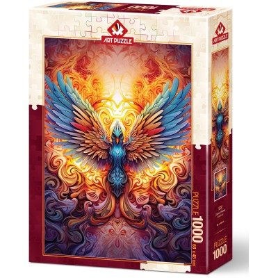 Puzzle 1000 piese Art Puzzle - Colorful Phoenix... 2