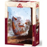 Puzzle 1000 piese Art Puzzle - Pharaoh Barge (Art-Puzzle-5267)
