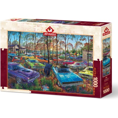 Puzzle 1000 piese Art Puzzle - Auto Graveyard... 2