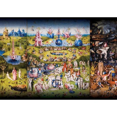 Puzzle 2000 piese Art Puzzle - Jerome Bosch:The Garden of...