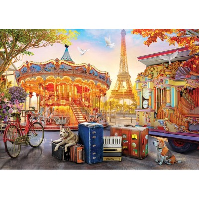 Puzzle 2000 piese Art Puzzle - Amusement Park, Paris...