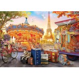 Puzzle 2000 piese Art Puzzle - Amusement Park, Paris (Art-Puzzle-5497)