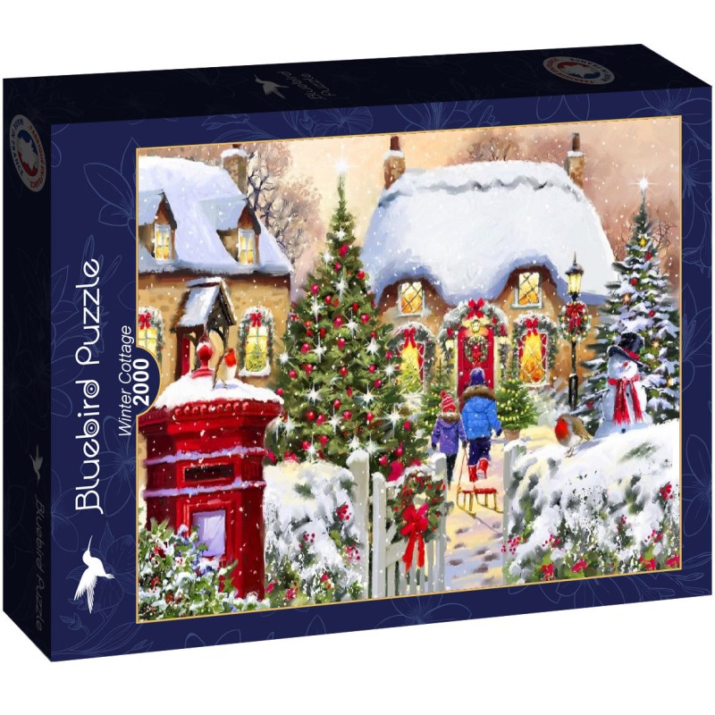 Puzzle 2000 piese Bluebird - Winter...