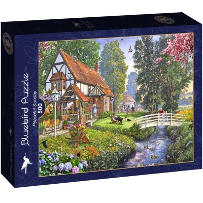 Puzzle 500 piese Bluebird - Steve Crisp:Peaceful Sunday... 2