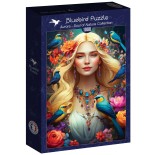 Puzzle 1000 piese Bluebird - Aurora - Soul of Nature Collection (Bluebird-Puzzle-F-90576)