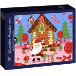 Puzzle 48 piese Bluebird - Le Pere Noel et ses Lutins (Bluebird-Puzzle-F-90642)