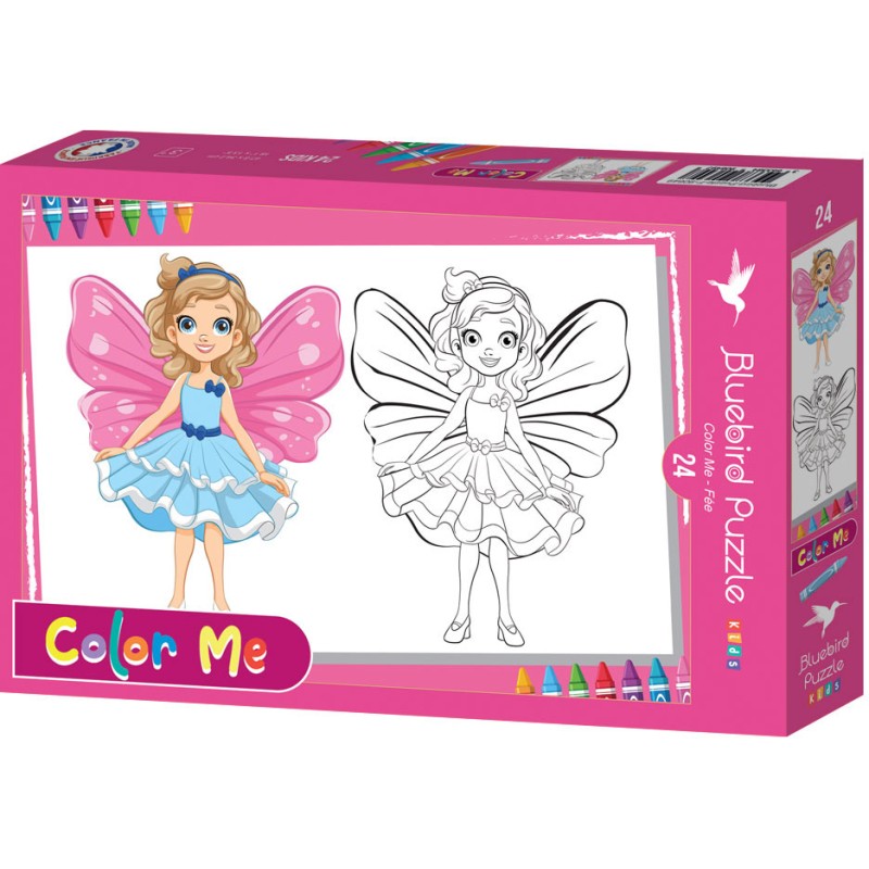 Puzzle 24 piese XXL de colorat...