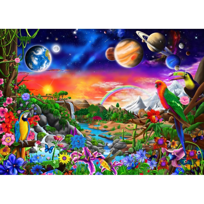Puzzle 500 piese Bluebird - Cosmic...