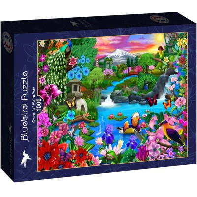 Puzzle 1000 piese Bluebird - Oriental Paradise... 2